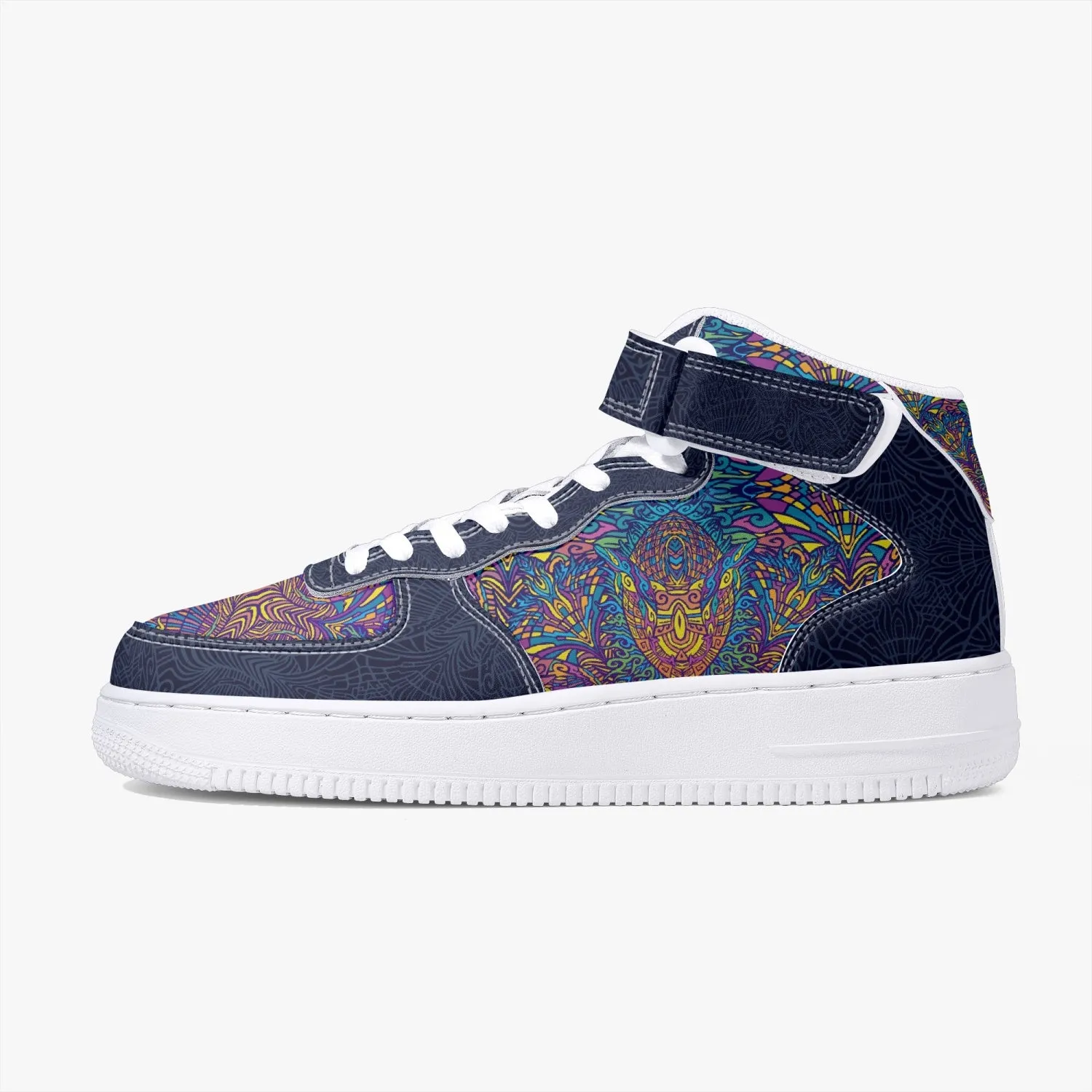Dolphin Totem High-Top Sneakers